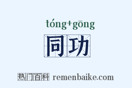 同功是什么意思的图片